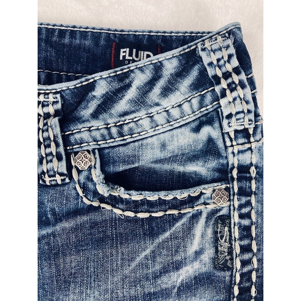 Silver Suki Capri Jeans Mid Rise Cropped Womens Size 29x22.5 - Picture 5 of 16